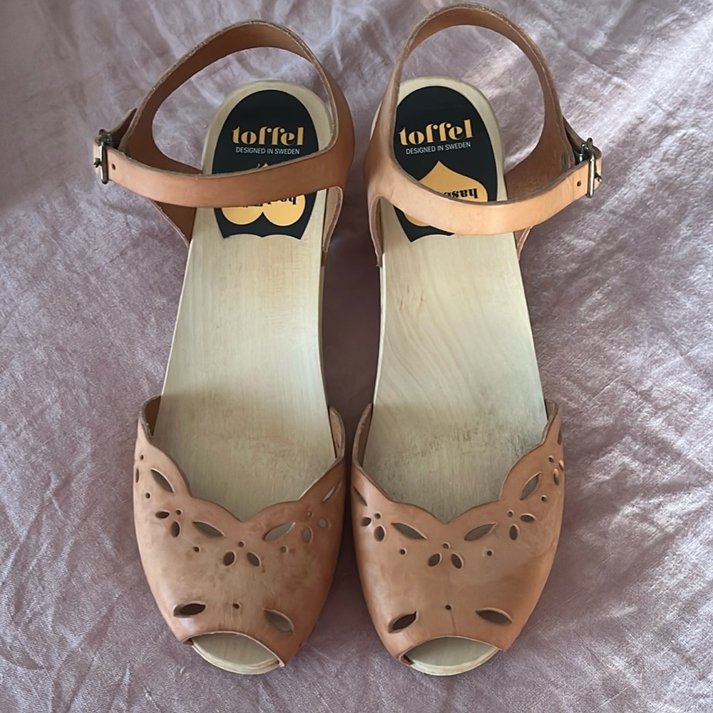 Swedish Hasbeens Clog Sandals